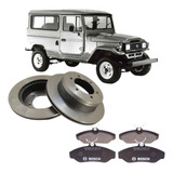 Kit Disco De Freio E Pastilha Toyota Bandeirante Original