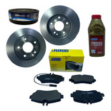 Kit Disco De Freio Mds Pastilha Jurid Fluído Jurid A160 