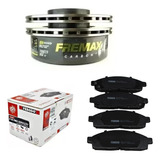 Kit Disco De Freio Pastilha Ceramica L200 Triton 2013 2014