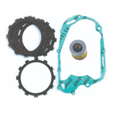 Kit Disco Embreagem Junta Filtro Óleo Virago V blade 250