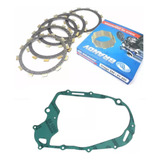 Kit Disco Embreagem Junta Virago Garini Kansas V Blade 250
