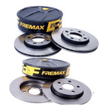 Kit Disco Freio Dianteiro E Traseiro New Civic 06 11