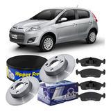 Kit Disco Freio Dianteiro Pastilha Palio 2014 2015 2016