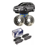 Kit Disco Freio Dianteiro Pastilhas Jac J3 16v 2010 