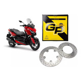 Kit Disco Freio Dianteiro Traseiro Yamaha Xmax 250 Abs