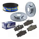 Kit Disco Freio E Pastilha Ventilado Gol G2 G3 G4 varga 
