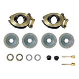 Kit Disco Freio Seco 22cm Trator Massey Mf 55x 65x 85x 95x