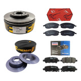 Kit Disco Pastilha Dianteira Traseira Sentra 2014 2015 2016 