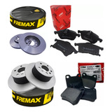 Kit Disco Pastilha Dianteira Traseira Zafira Aro 15