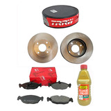 Kit Disco Pastilha Fluido Freio Prisma 2006 2007 2008