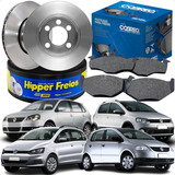 Kit Disco Pastilha Freio Dianteiro Fox Polo Crossfox