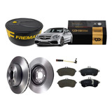 Kit Disco Pastilha Freio Dianteiro Mercedes C180 2012 Dian