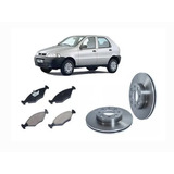 Kit Disco pastilha Freio Palio 1 0 Fire 2001 2002 2003 2004