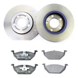 Kit Disco Pastilha Freio Volkswagen Fox 2004 Em Diante