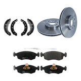 Kit Disco Pastilha Sapata Fiat Punto Elx 1 4 Ano 2008