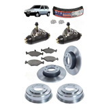 Kit Disco Pastilha Tambor Lona Cilindro Freio Uno 1984 2000