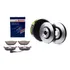 Kit Disco Pastilhas De Freio Audi A3 1.8 Aspirado 2003 2004