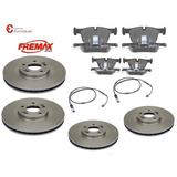 Kit Disco Pastilhas Sensor Diant Tras Bmw 118i 1 6 2013