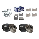 Kit Disco Pastilhas Travas E Anti Ruido Freio Kombi 82 A 96