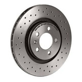 Kit Disco Traseiro Ventilado Perfurado Fusca 8x31 Puma 5x120