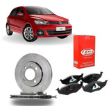 Kit Disco Ventilado E Pastilha De Freio Gol Polo Voyage Lupo