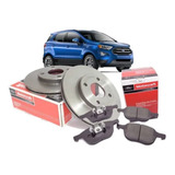 Kit Discos E Pastilhas Dianteiras Ford Ecosport 2012 A 2020