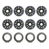 Kit Discos Freio Aplicável Trator Ford 7630 E9nn2a097ba