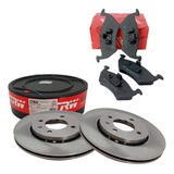 Kit Discos Freio Pastilhas Gol 2014 1 6 Trw Varga