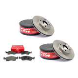 Kit Discos Freio Pastilhas Onix 2013 2014 2015 1 4