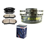 Kit Discos Pastilhas De Freio Dianteira Pajero Tr4 2007 2008
