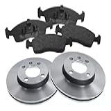 KIT DISCOS PASTILHAS FREIO DIANTEIRO COMPATÍVEL COM COBALT 1 4 ONIX PRISMA