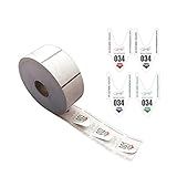 Kit Dispensador Manual De Senhas Bico De Pato Placa Retire Sua Senha Suporte De Piso 2000 Tickets Na Cor Vermelha