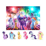 Kit Display De Mesa Painel Festa Infantil My Little Pony