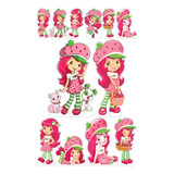 Kit Display Decorativo Moranguinho Festa Infantil 8pcs