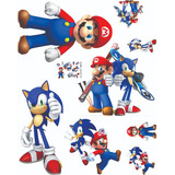 Kit Display Mario Vs Sonic 8