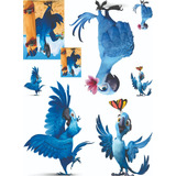 Kit Display Rio 8 Peças Painel 2 X 1 5 Totens Mdf