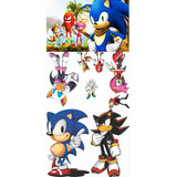 Kit Display Sonic E Seus Amigos