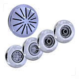 Kit Dispositivo Inox 1 Aspiração 2 Retorno 1 Nivel 1 Dreno