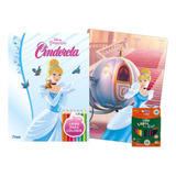 Kit Diversão Cinderela - Disney, De Bicho Esperto. Editora Rideel, Capa Mole Em Português