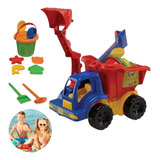 Kit Diversão Infantil Carrinho Praia 11 Peças Acessórios Mor