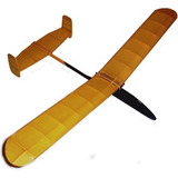 Kit Do Aeromodelo Planador Para Vôo Livre Canarinho