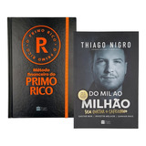 Kit Do Mil Ao Milhão + Método Financeiro Do Primo Rico, De Thiago Nigro. Editora Harpercollins, Capa Dura Em Português, 2020