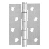 Kit Dobradiça Com Rolamento 4 X3 X3mm Inox 3 Peças Reforçada