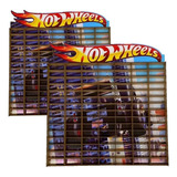 Kit Dois Expositores Carrinhos Hotwheels 105 Nichos Mdf