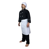 Kit Dolma 1 2 Avental Chef Bandana Uniforme Chef Food Tr