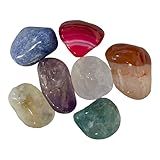 Kit Dos 7 Chakras Pedras Semi Preciosas 2 A 4 Cm
