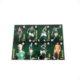 Kit Dos 8 Cards Especiais Assinados Palmeiras 23 completo 