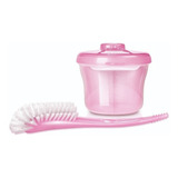 Kit Dosador E Escova Avent Philips Original Rosa