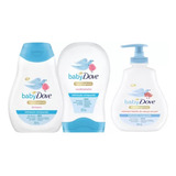 Kit Dove Baby Hidratação Henriquecida Sh Cond Sab 200ml Cada