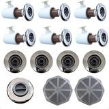 Kit Dreno 6 Hidro Pratic 4 Retorno 1 Aspiração Piscina